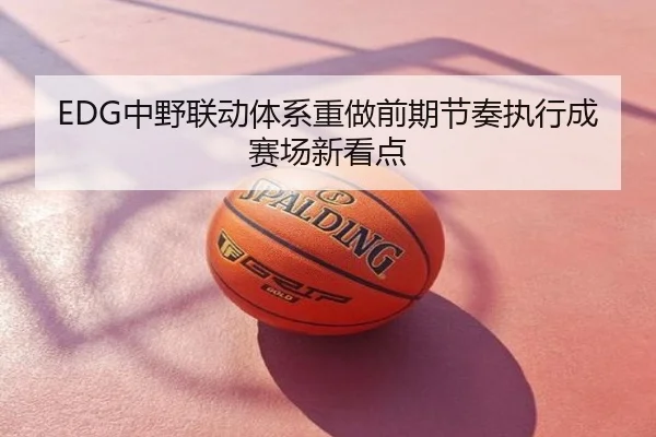 EDG中野联动体系重做前期节奏执行成赛场新看点